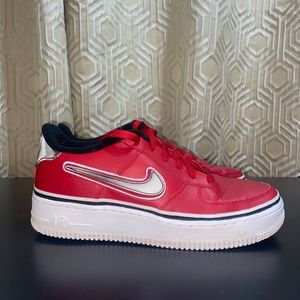 ⛩ NIKE Air Force 1 Varsity Red Black
